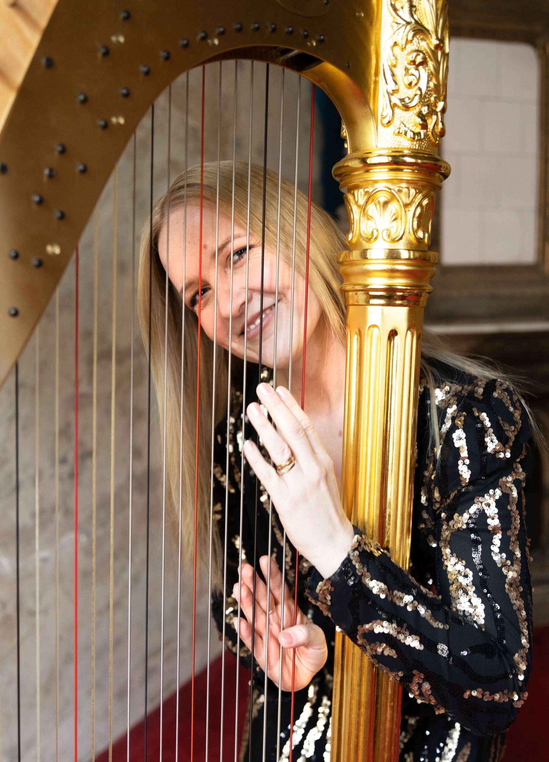 velikonoční koncert harfenistek