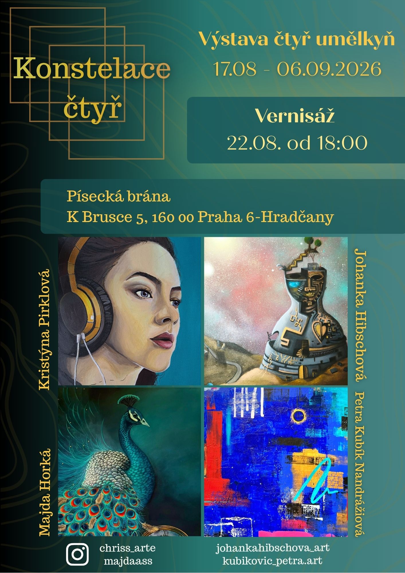 konstelace čtyř